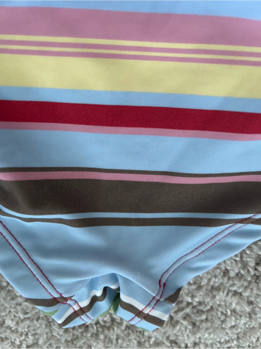 Girls' Striped Tankini Set - Multi Color - Picture 16 of 16